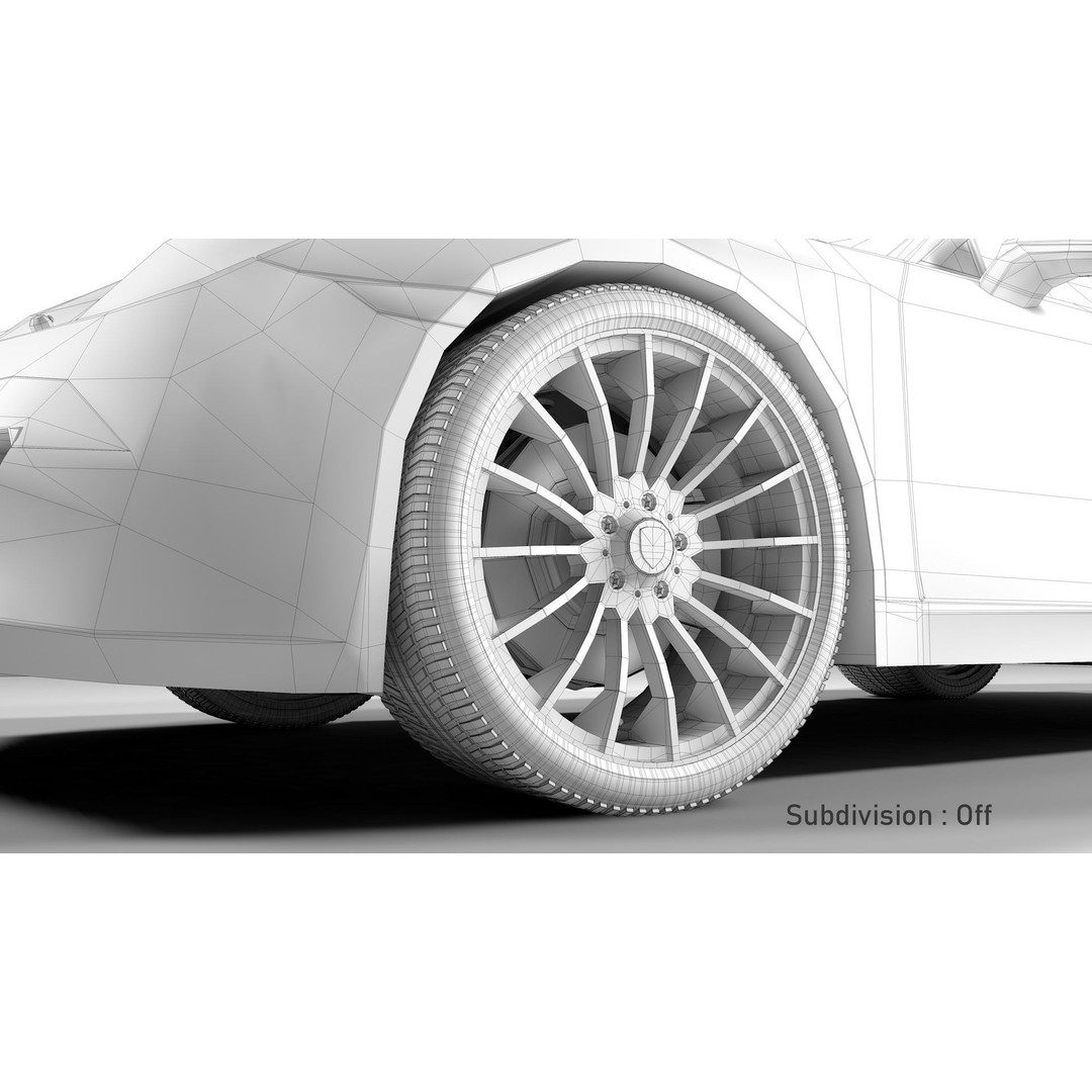 Porsche 911 3D Model – Realistic Sport Car, FBX, OBJ, PBR - View 39
