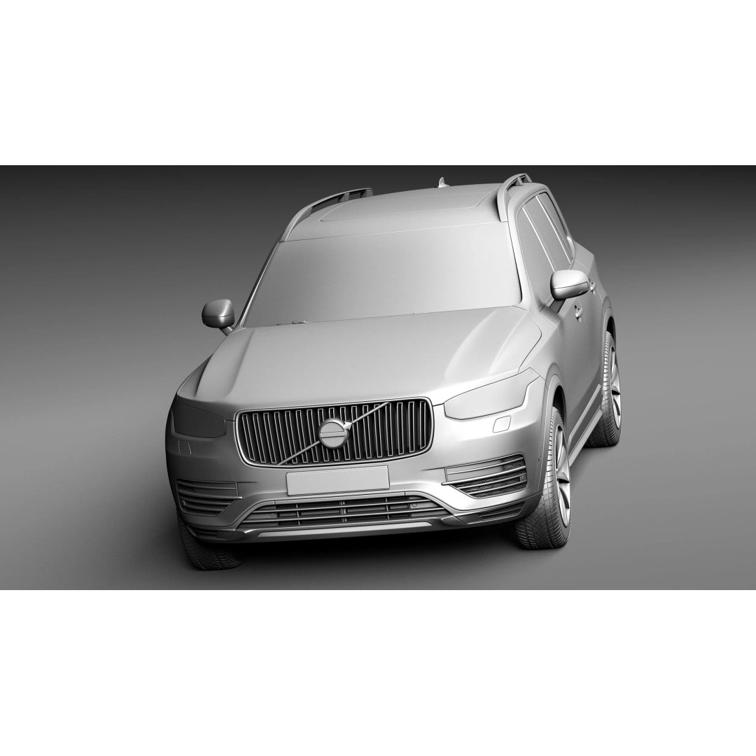Volvo XC90 3D Model – High Poly SUV Asset, FBX, 3dsmax - View 11