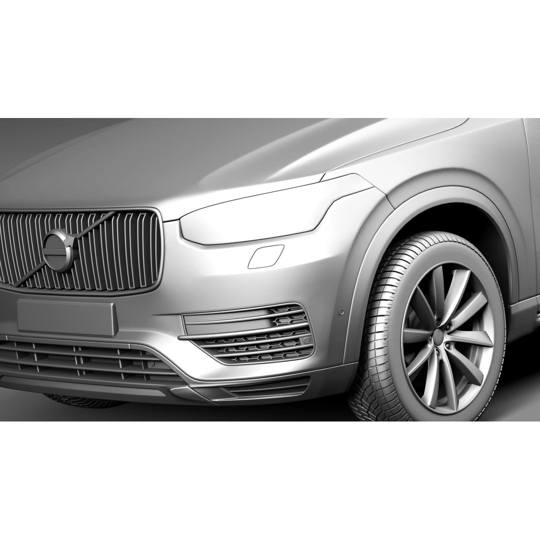 Volvo XC90 3D Model – High Poly SUV Asset, FBX, 3dsmax - View 12