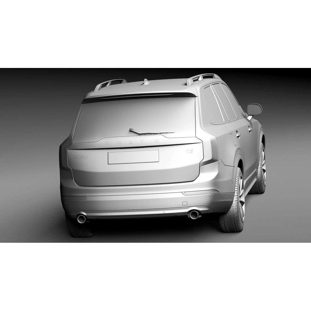 Volvo XC90 3D Model – High Poly SUV Asset, FBX, 3dsmax - View 15