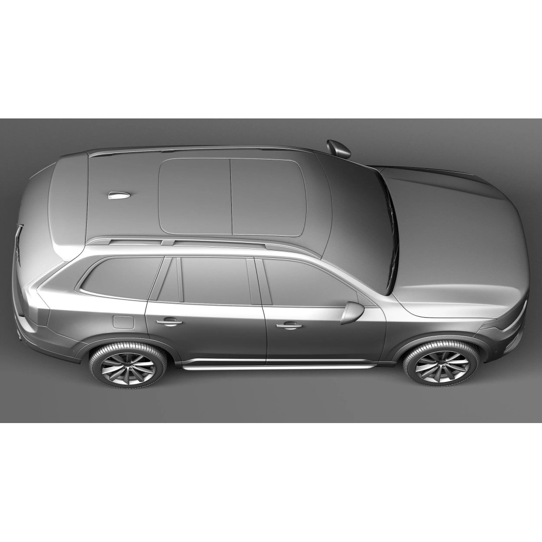 Volvo XC90 3D Model – High Poly SUV Asset, FBX, 3dsmax - View 17