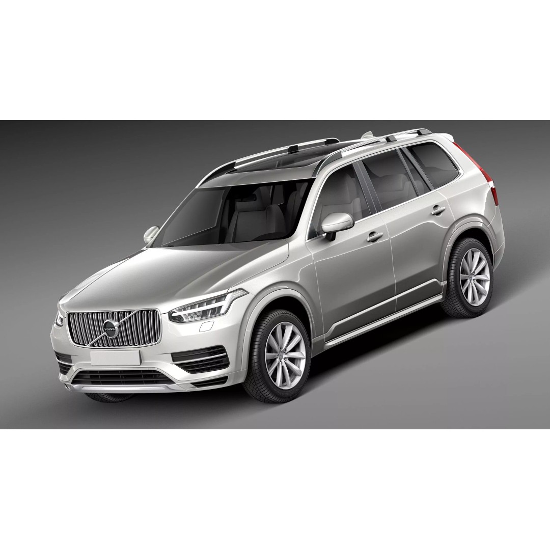 Volvo XC90 3D Model – High Poly SUV Asset, FBX, 3dsmax - View 2