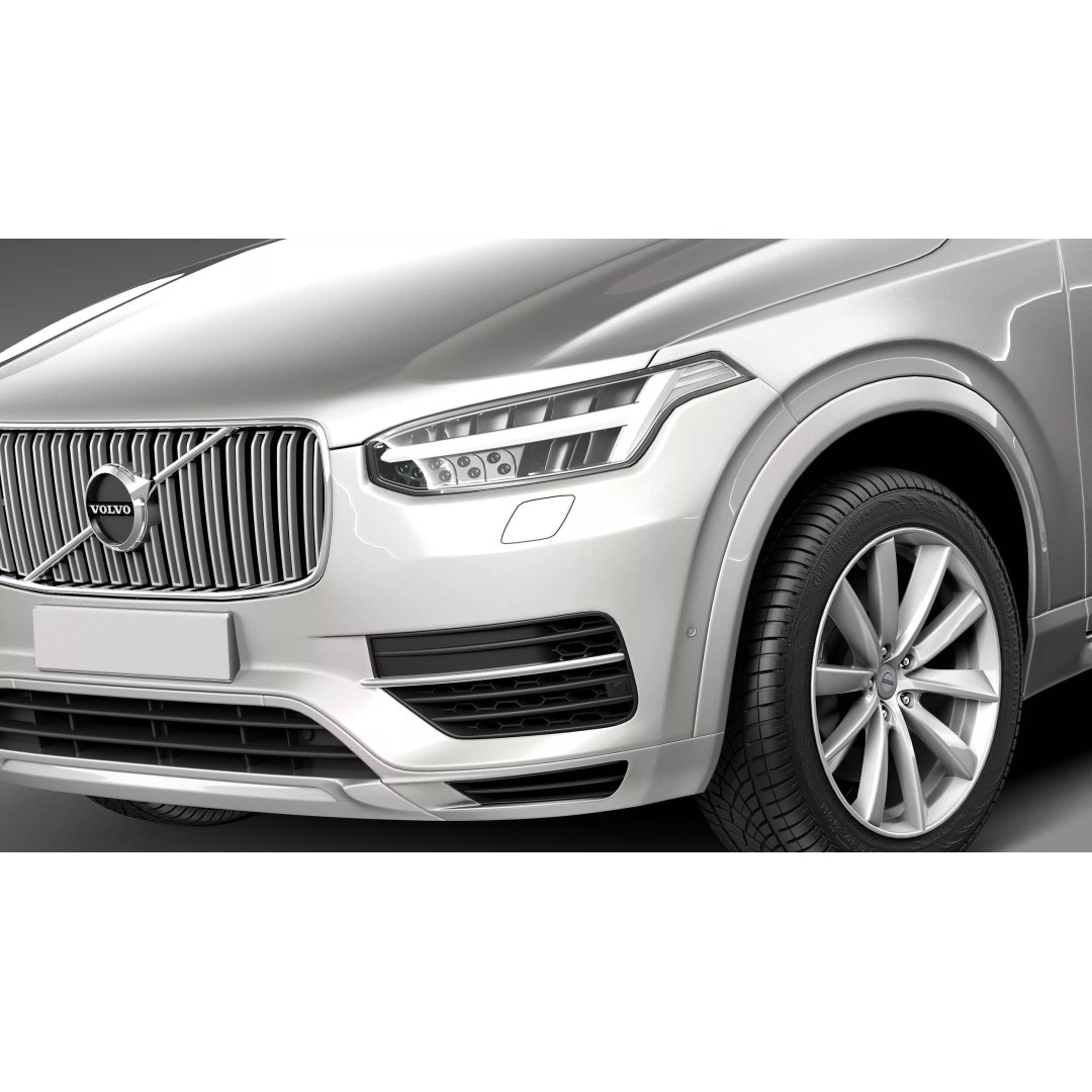 Volvo XC90 3D Model – High Poly SUV Asset, FBX, 3dsmax - View 4