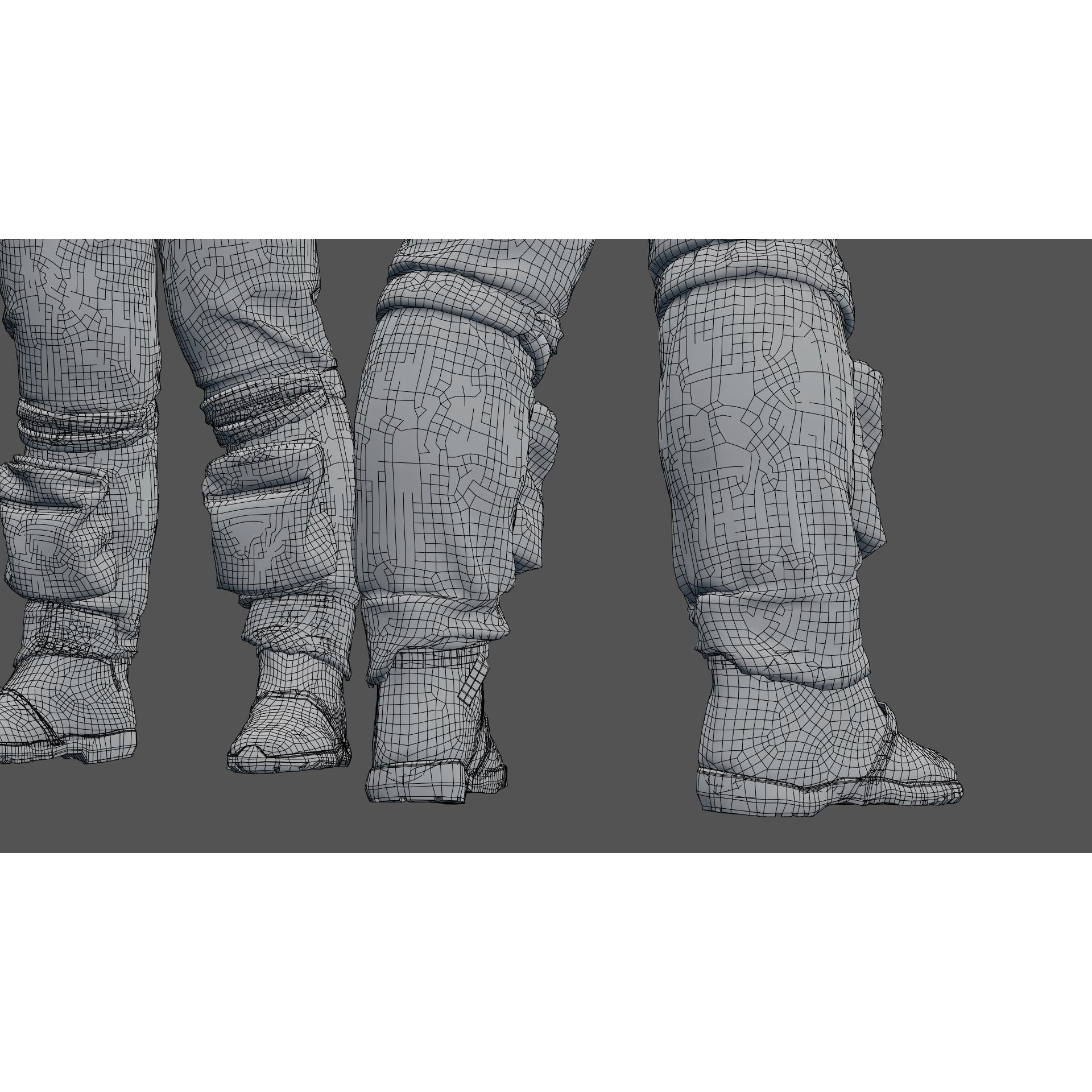 Gemini G5C Spacesuit - Game-Ready 3D Model