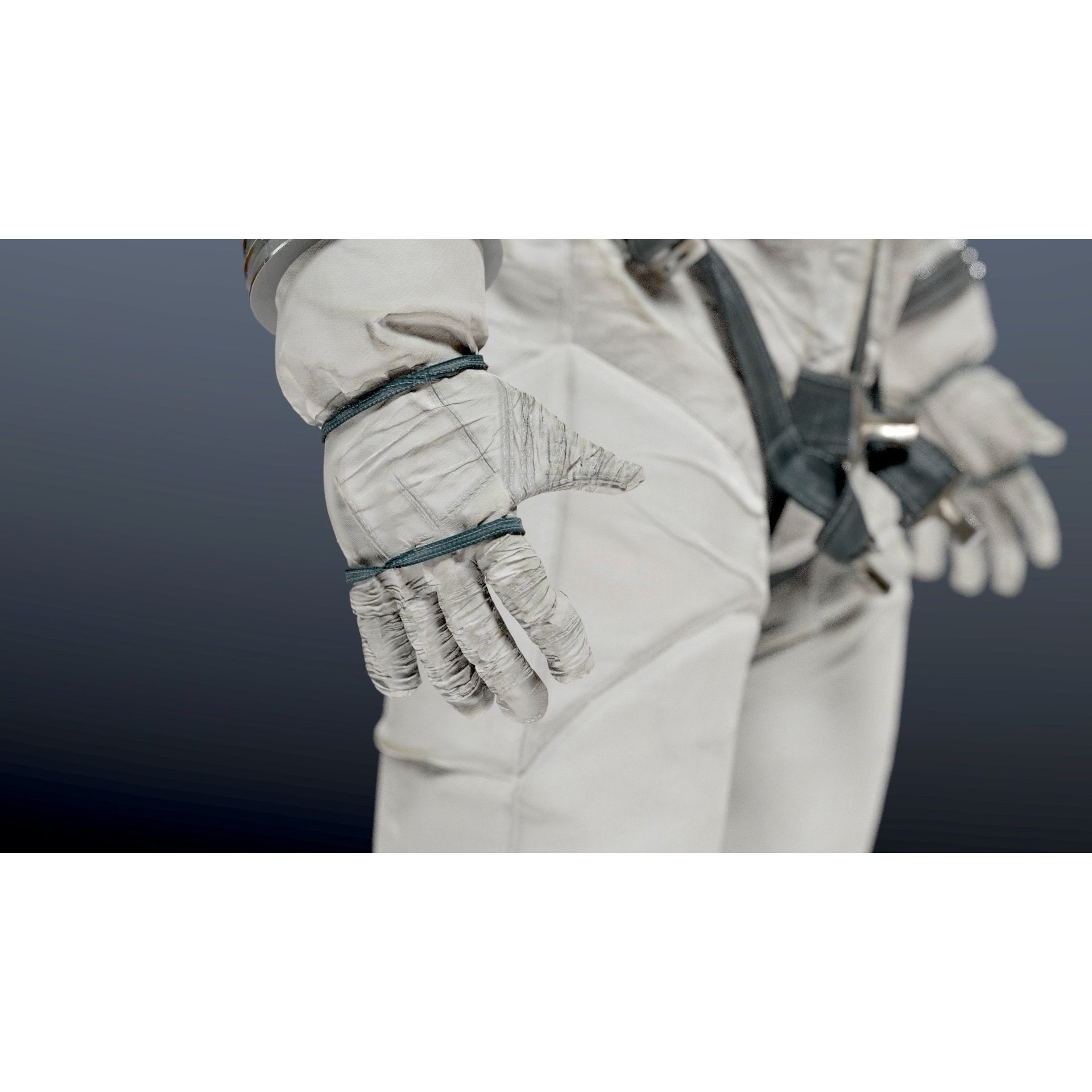 Gemini G5C Spacesuit - Game-Ready 3D Model - View 10