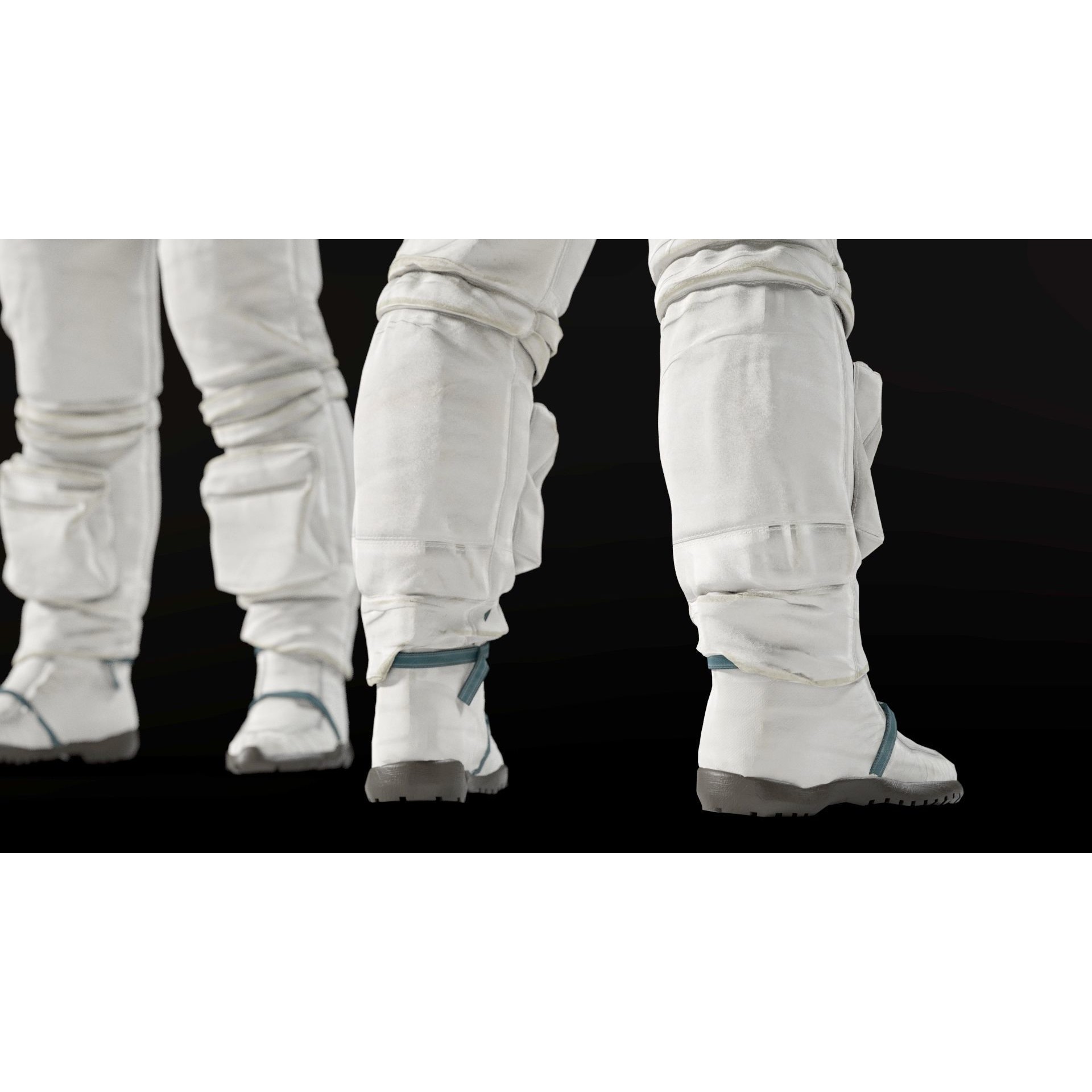 Gemini G5C Spacesuit - Game-Ready 3D Model - View 12