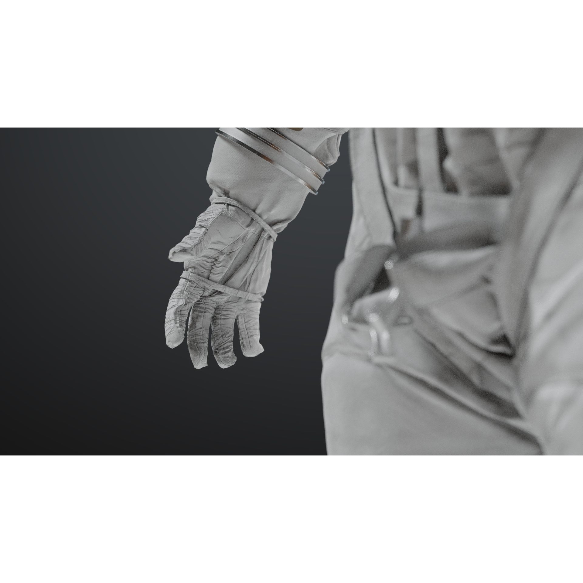 Gemini G5C Spacesuit - Game-Ready 3D Model - View 20