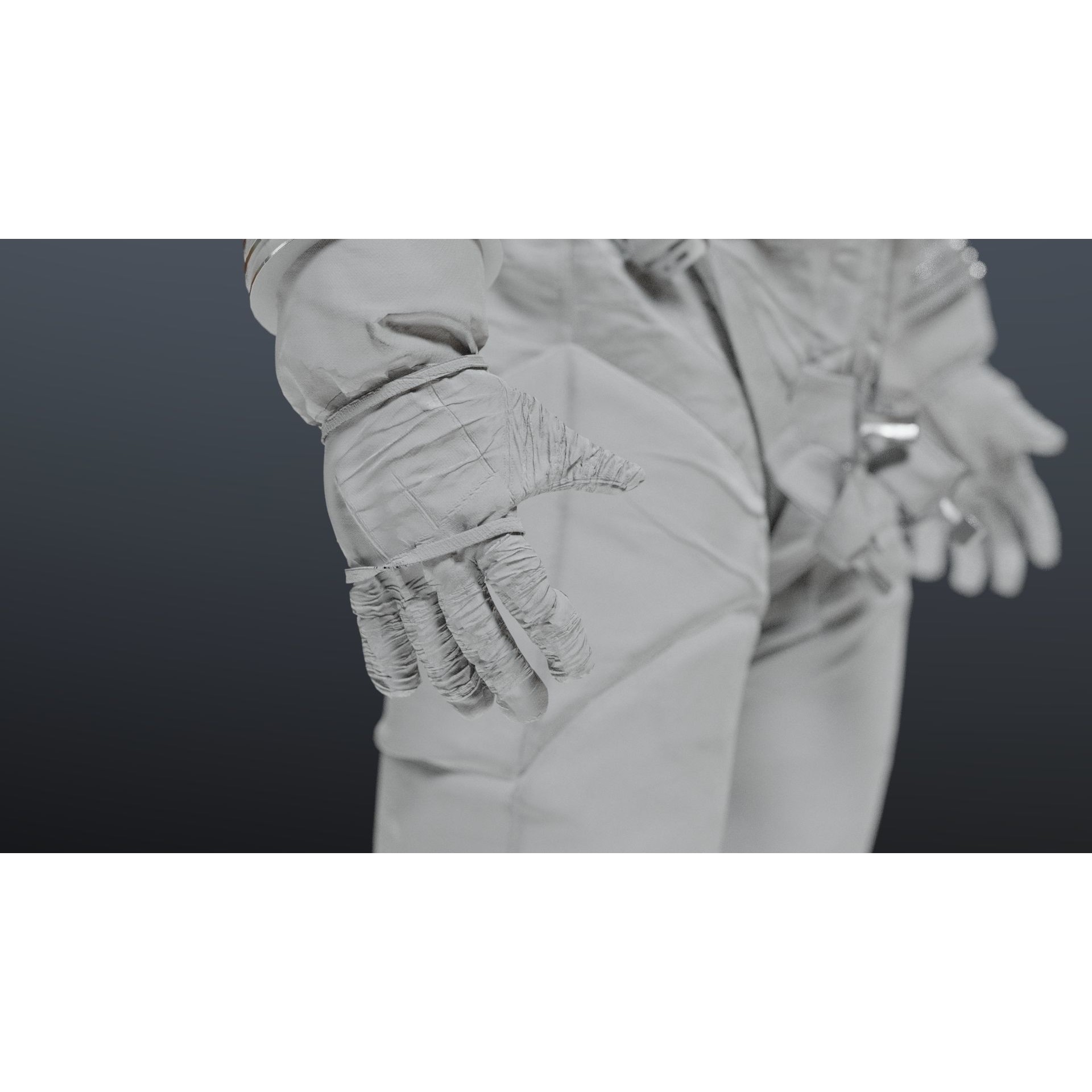 Gemini G5C Spacesuit - Game-Ready 3D Model - View 21