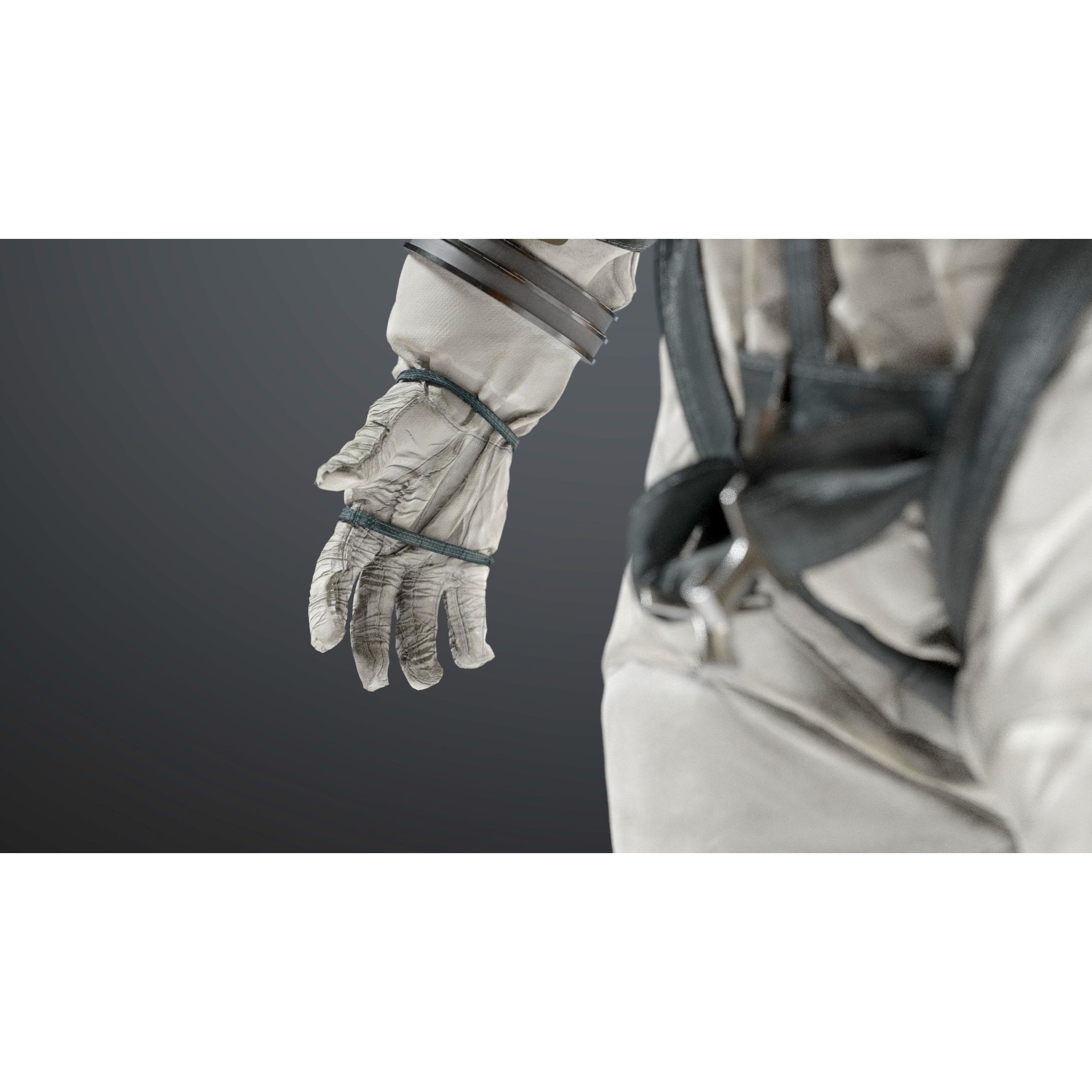 Gemini G5C Spacesuit - Game-Ready 3D Model - View 9