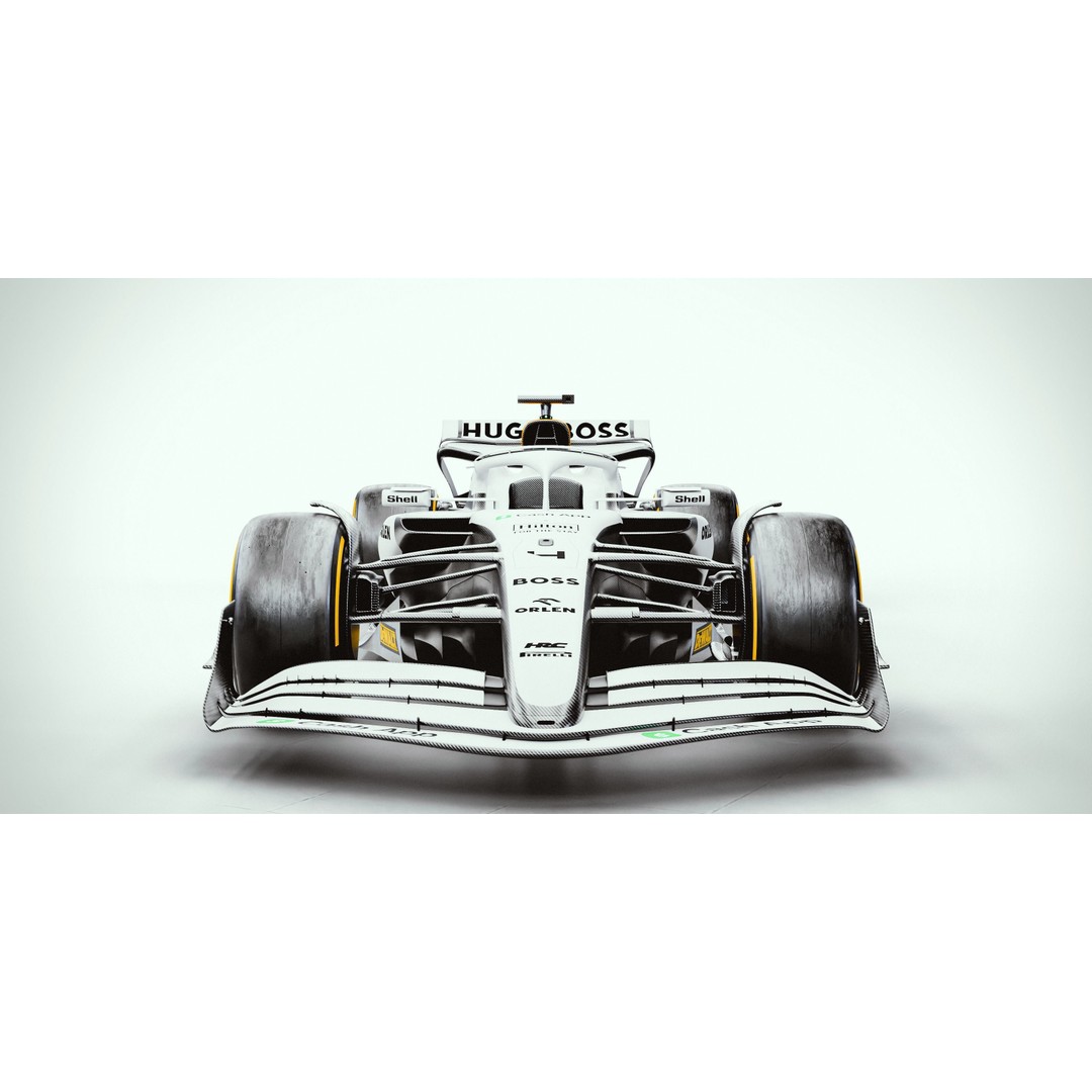 F1 2024 Concept Car 3D Model – High Poly, PBR Textured, Blender - View 5