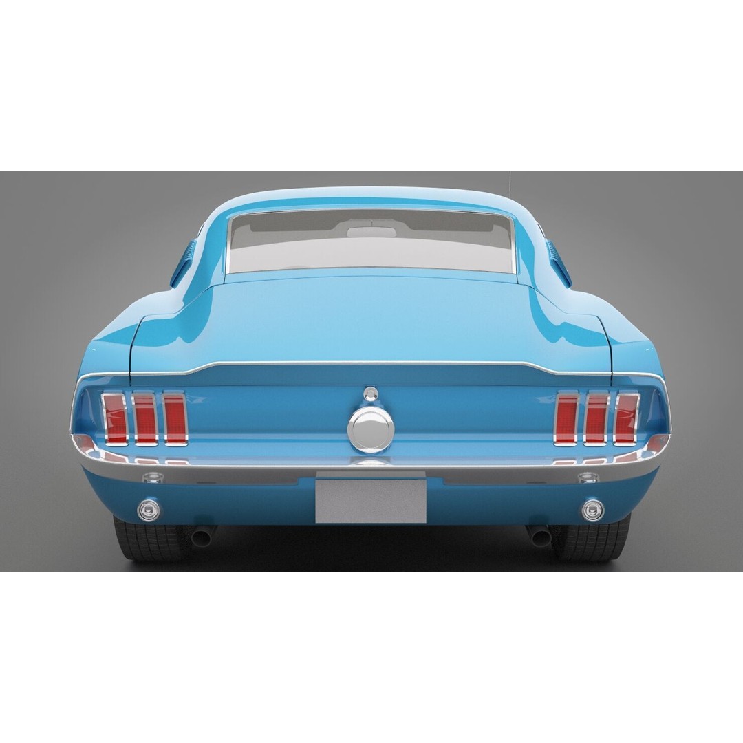 Generic Old Car 3D Model – High Quality Vehicle, FBX & OBJ Formats - View 10