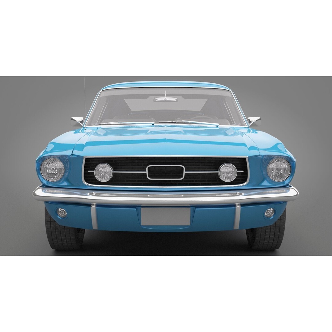 Generic Old Car 3D Model – High Quality Vehicle, FBX & OBJ Formats - View 6