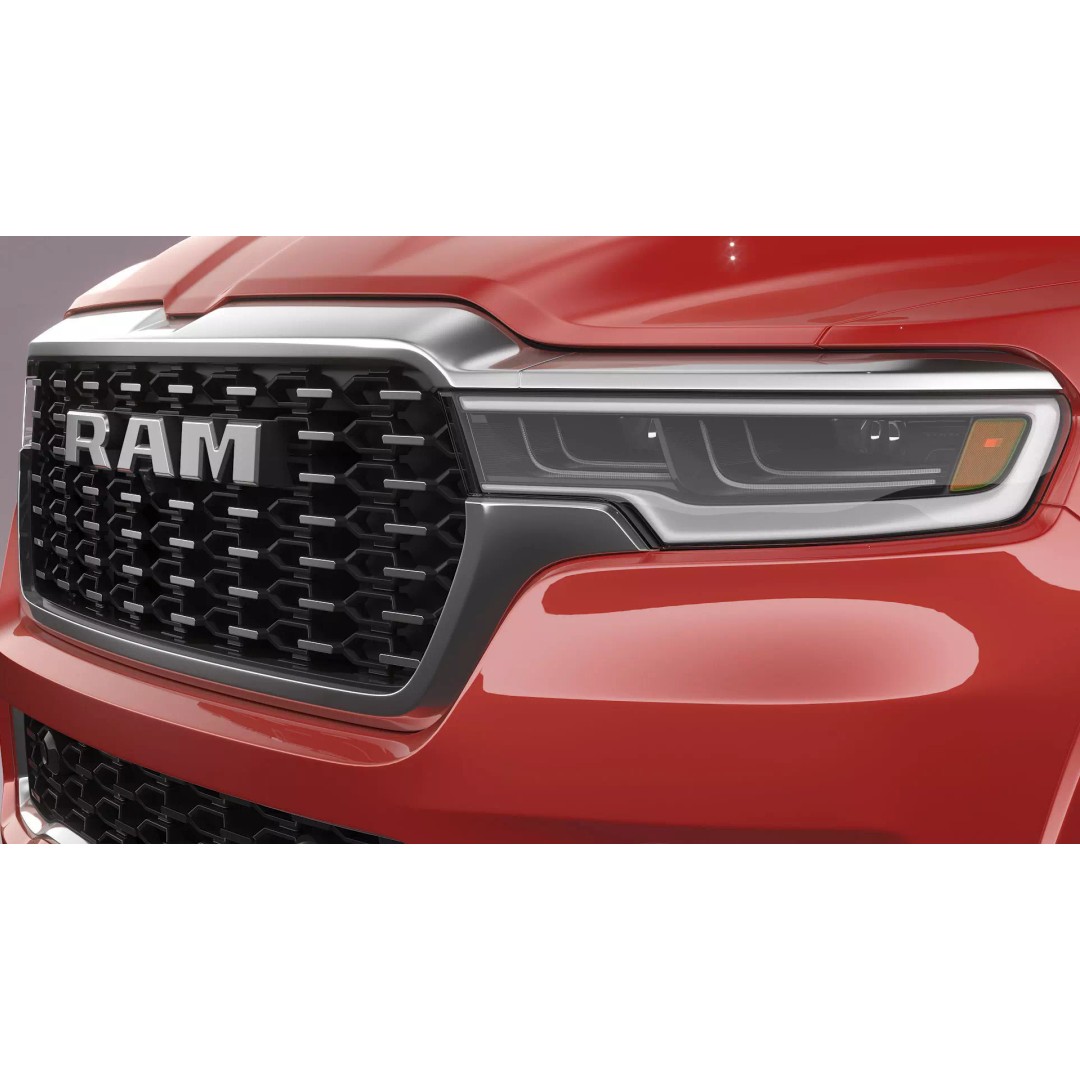 Ram 1500 Tungsten 2026 3D Model – High Poly SUV, FBX, OBJ, PBR - View 11