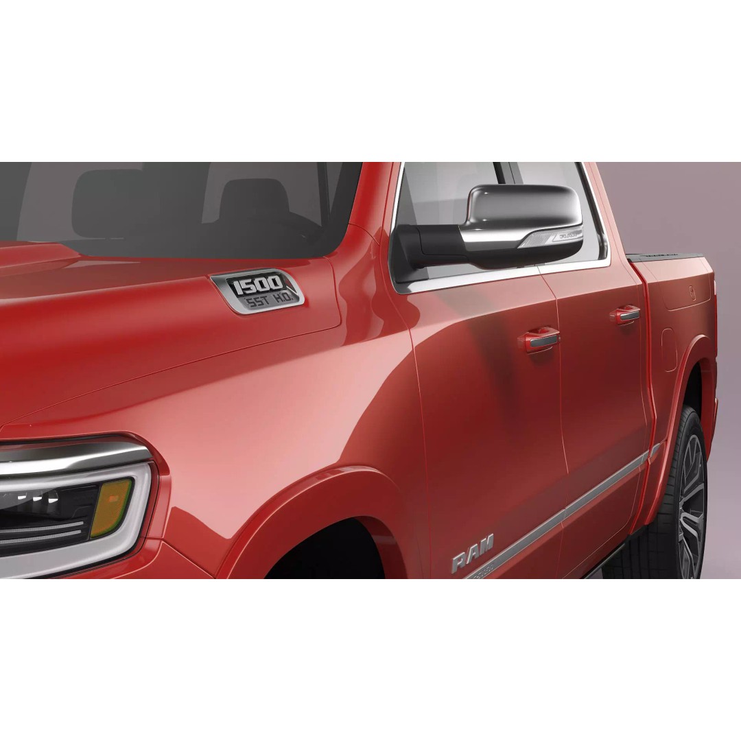 Ram 1500 Tungsten 2026 3D Model – High Poly SUV, FBX, OBJ, PBR - View 13