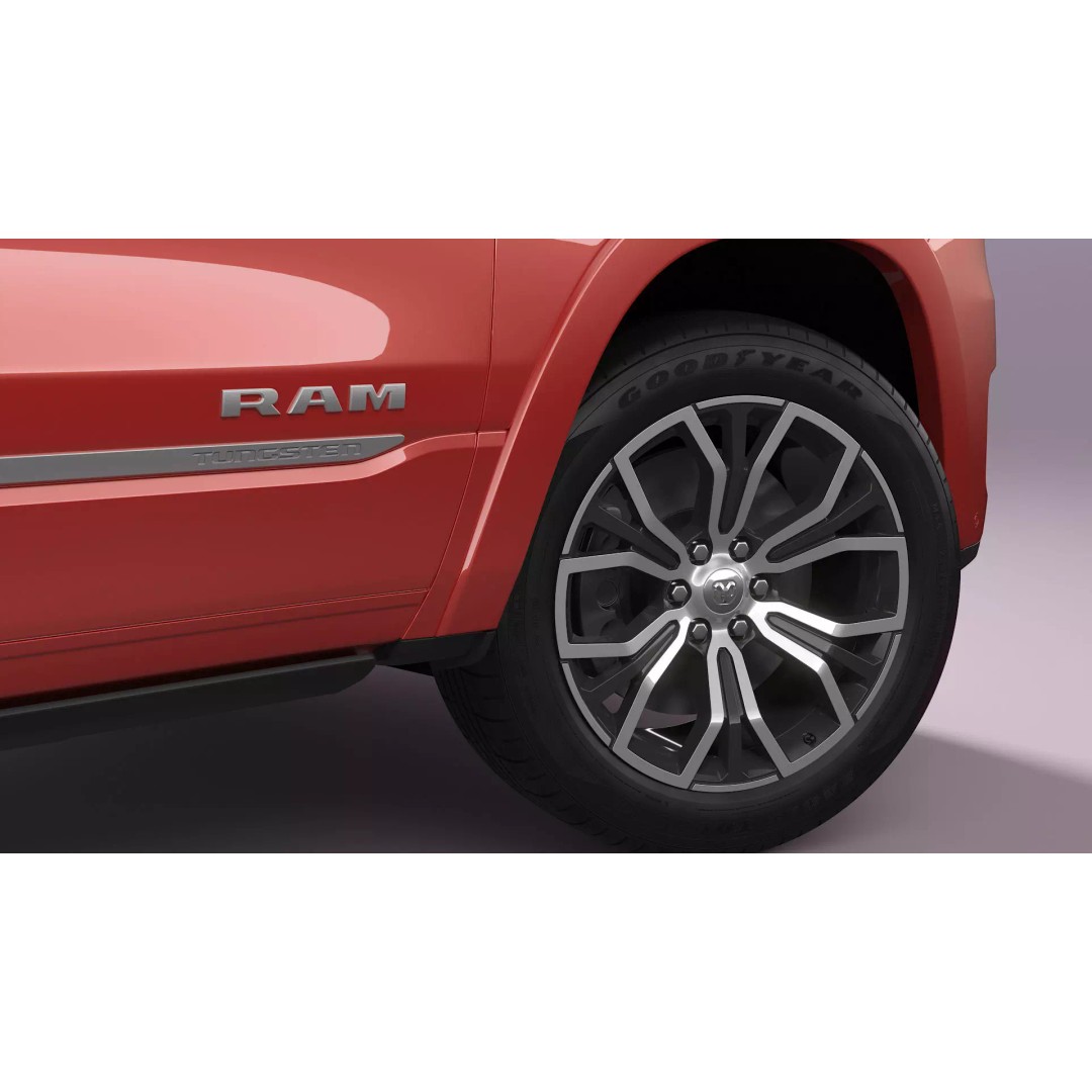 Ram 1500 Tungsten 2026 3D Model – High Poly SUV, FBX, OBJ, PBR - View 14