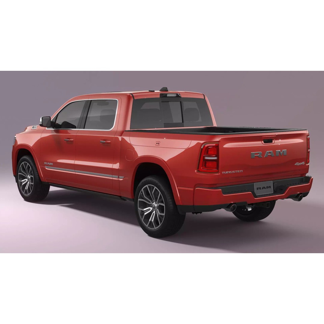 Ram 1500 Tungsten 2026 3D Model – High Poly SUV, FBX, OBJ, PBR - View 5
