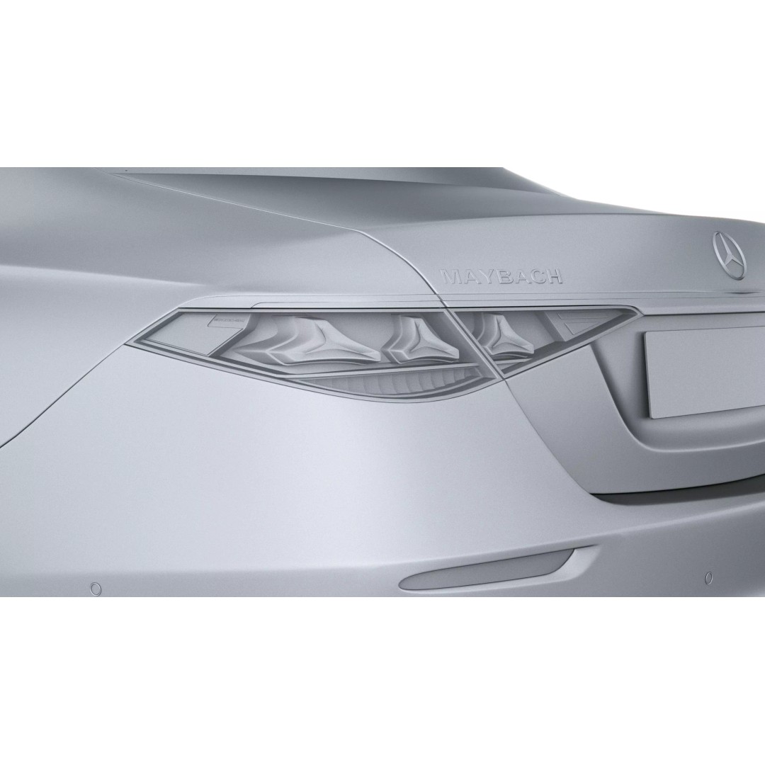 Mercedes-Benz S-Class Maybach 3D Model – High Poly Car Asset, FBX, OBJ - View 27