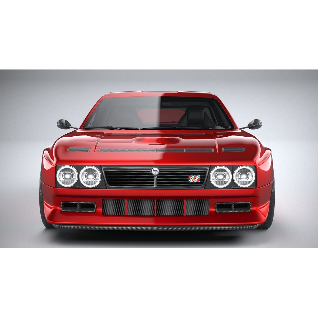 Kimera EVO Lancia 037 3D Model – High Poly Racing Car, FBX & OBJ - View 15