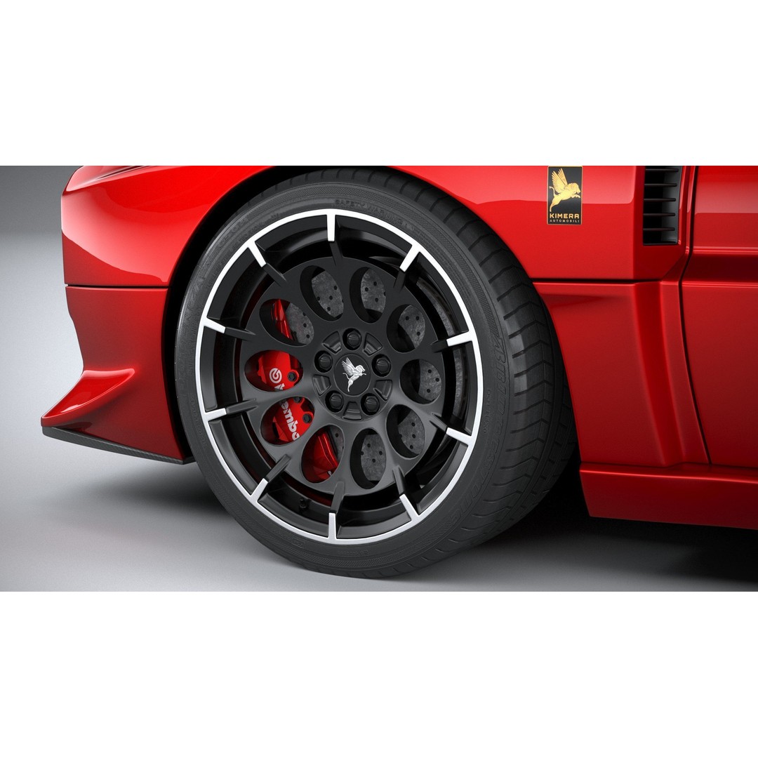 Kimera EVO Lancia 037 3D Model – High Poly Racing Car, FBX & OBJ - View 18