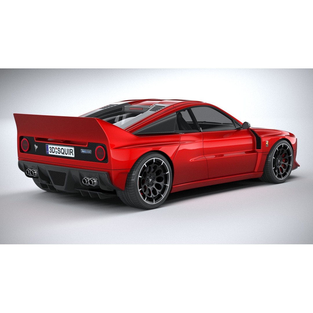 Kimera EVO Lancia 037 3D Model – High Poly Racing Car, FBX & OBJ - View 19