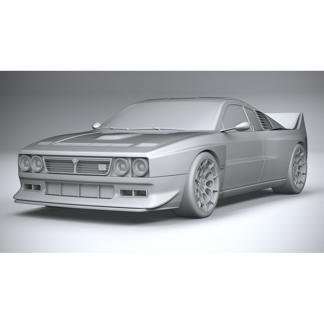 Kimera EVO Lancia 037 3D Model – High Poly Racing Car, FBX & OBJ - View 22