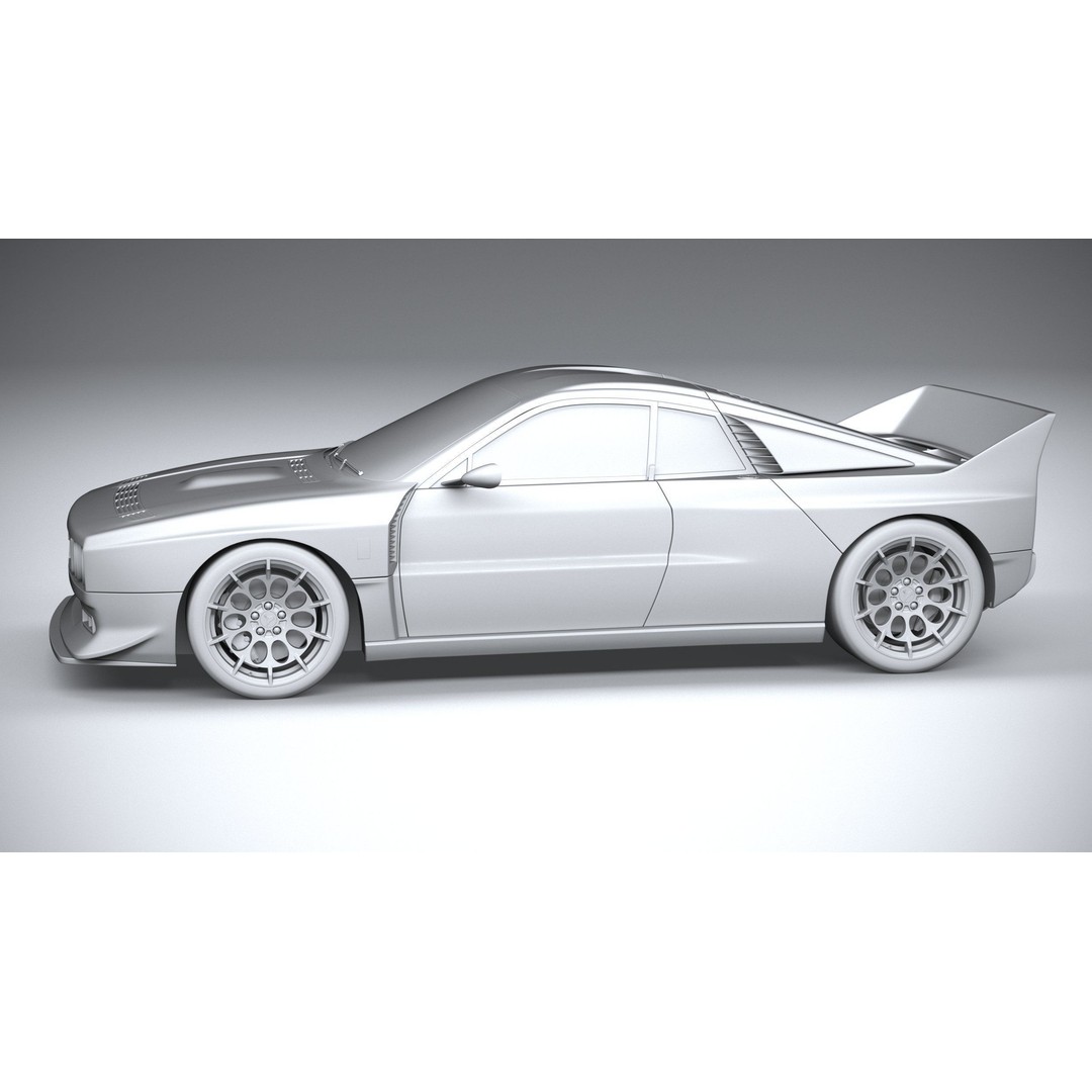 Kimera EVO Lancia 037 3D Model – High Poly Racing Car, FBX & OBJ - View 24