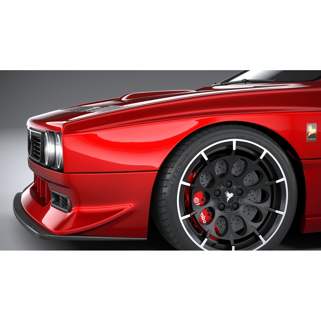 Kimera EVO Lancia 037 3D Model – High Poly Racing Car, FBX & OBJ - View 5