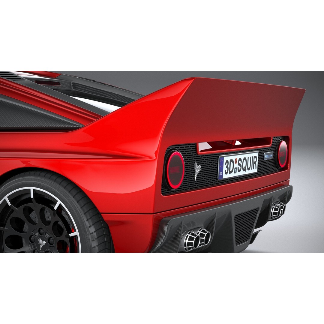 Kimera EVO Lancia 037 3D Model – High Poly Racing Car, FBX & OBJ - View 8
