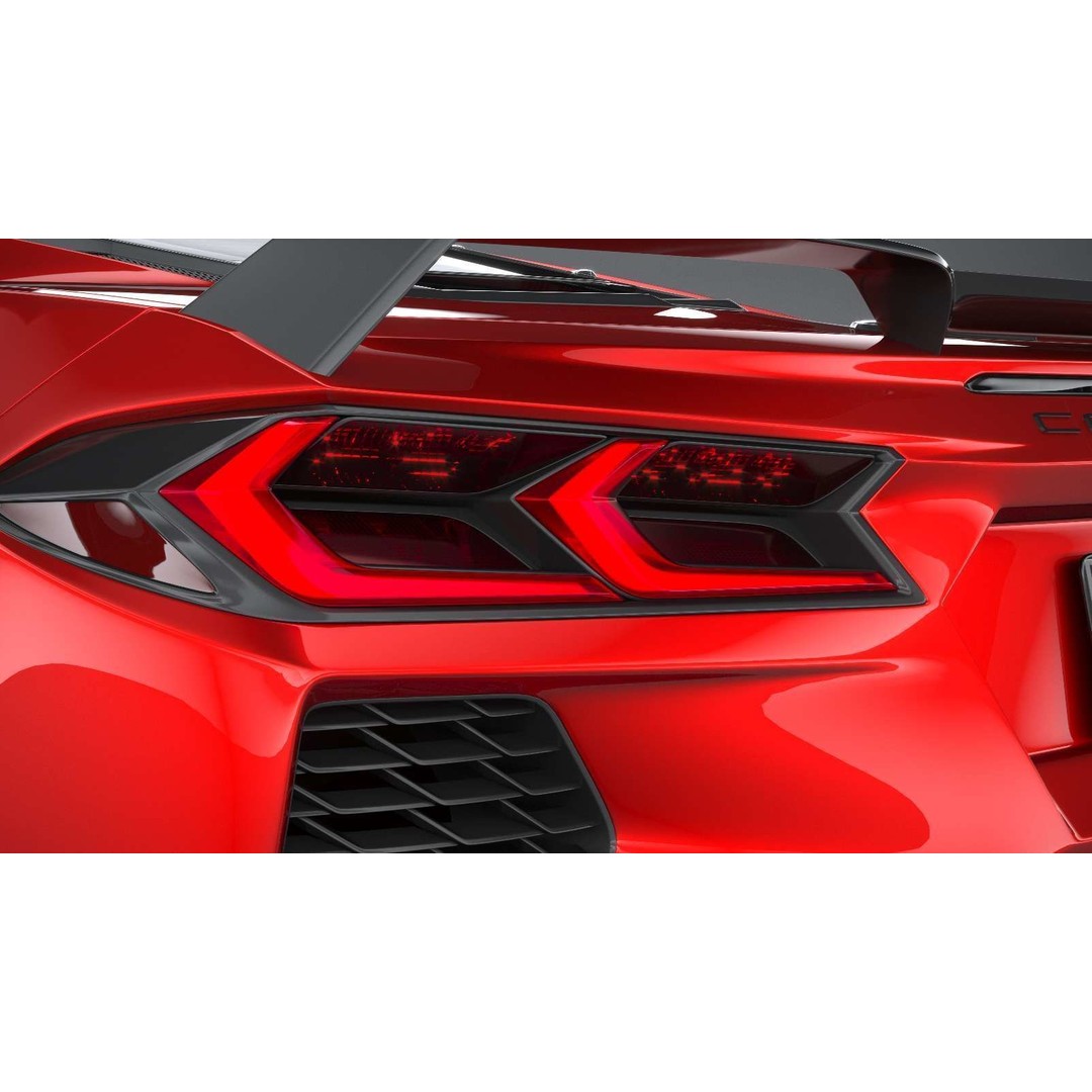 Chevrolet Corvette C8 Stingray 3D Model – High Poly Sport Coupe, FBX, OBJ - View 17