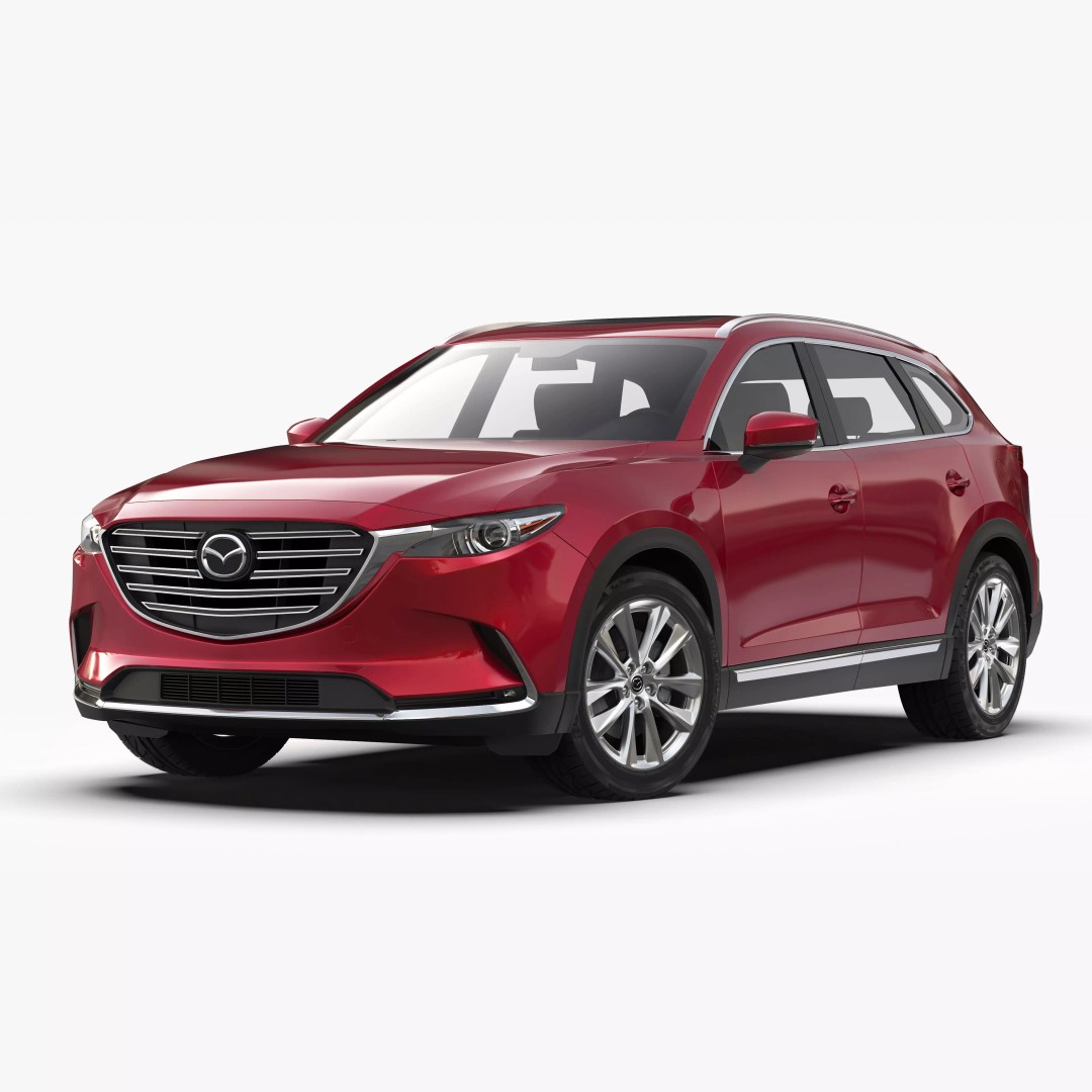 Mazda CX-9 2016 3D Model – High Poly Game-Ready Asset, FBX, OBJ - View 2