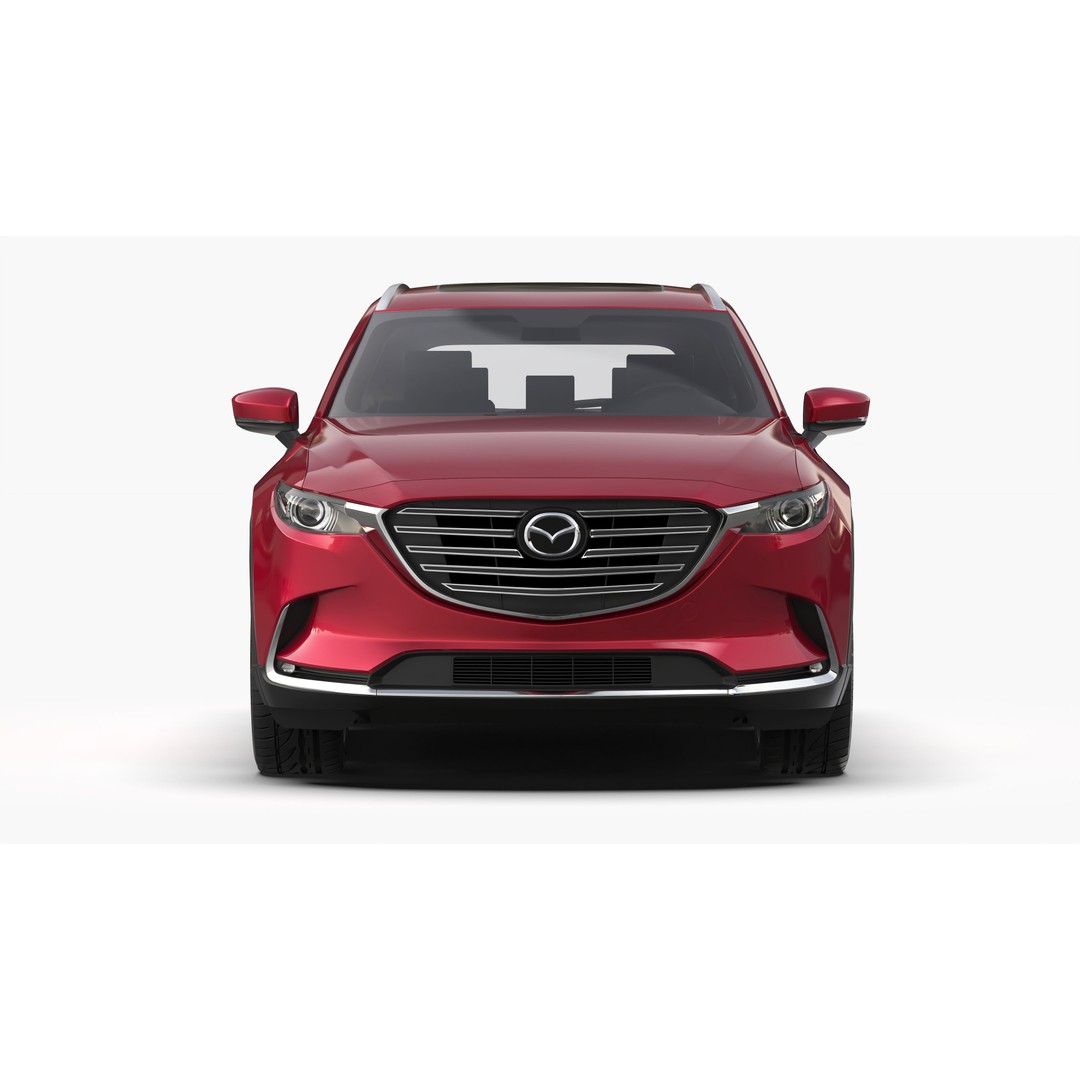 Mazda CX-9 2016 3D Model – High Poly Game-Ready Asset, FBX, OBJ - View 7