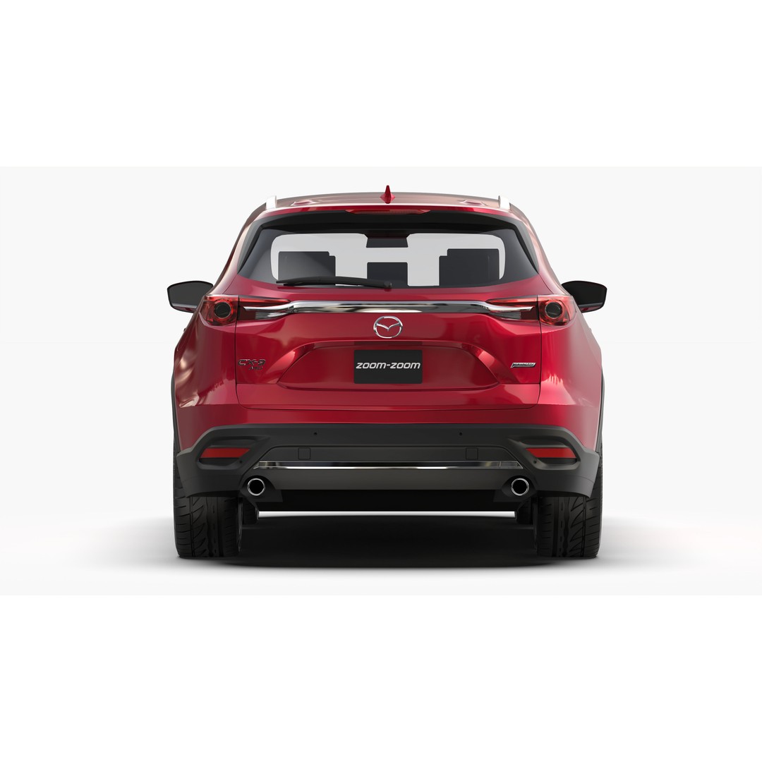 Mazda CX-9 2016 3D Model – High Poly Game-Ready Asset, FBX, OBJ - View 8