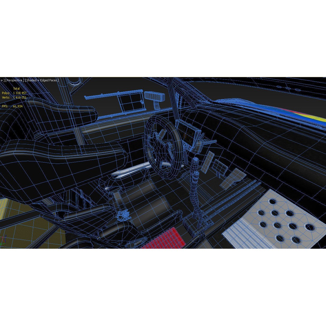 Toyota Yaris GR WRC 2022 3D Model – High Poly Racing Car, FBX, OBJ - View 28