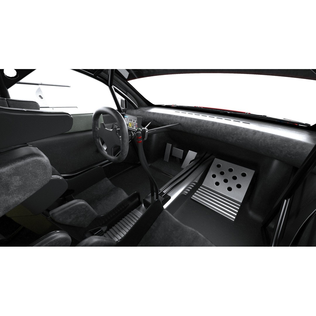 Toyota Yaris GR WRC 2022 3D Model – High Poly Racing Car, FBX, OBJ - View 29