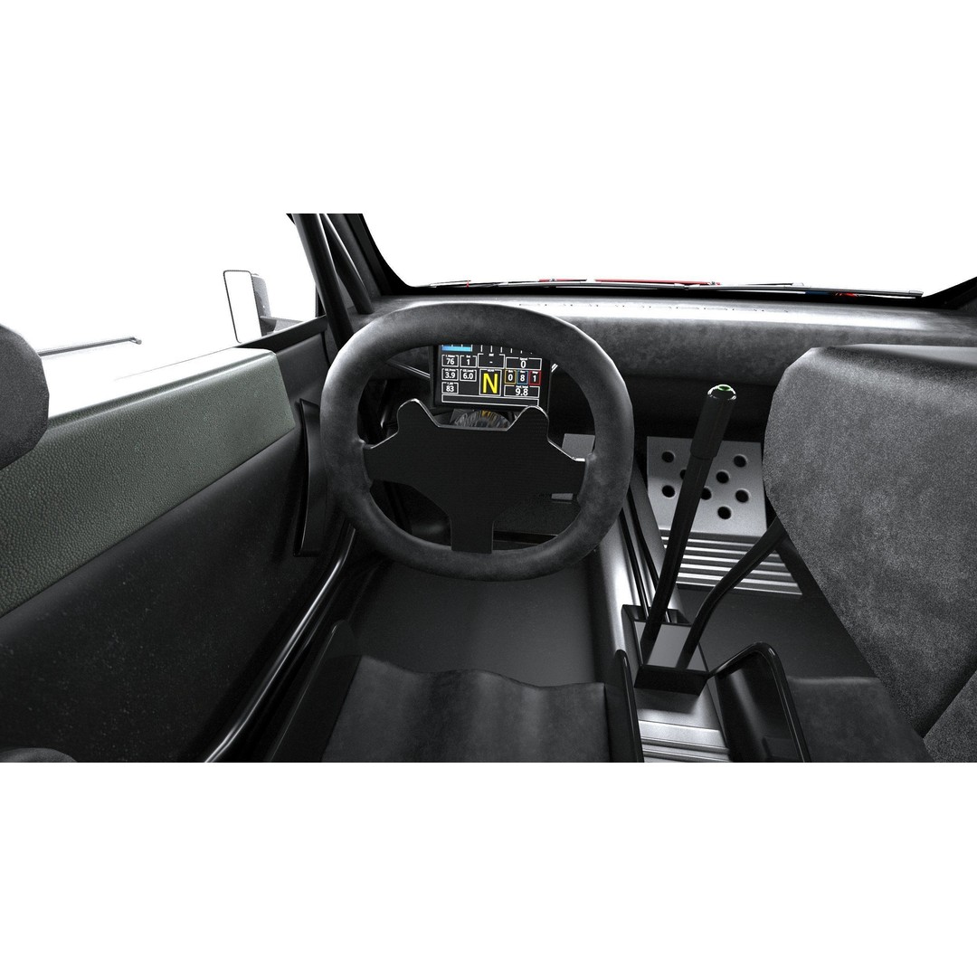 Toyota Yaris GR WRC 2022 3D Model – High Poly Racing Car, FBX, OBJ - View 30