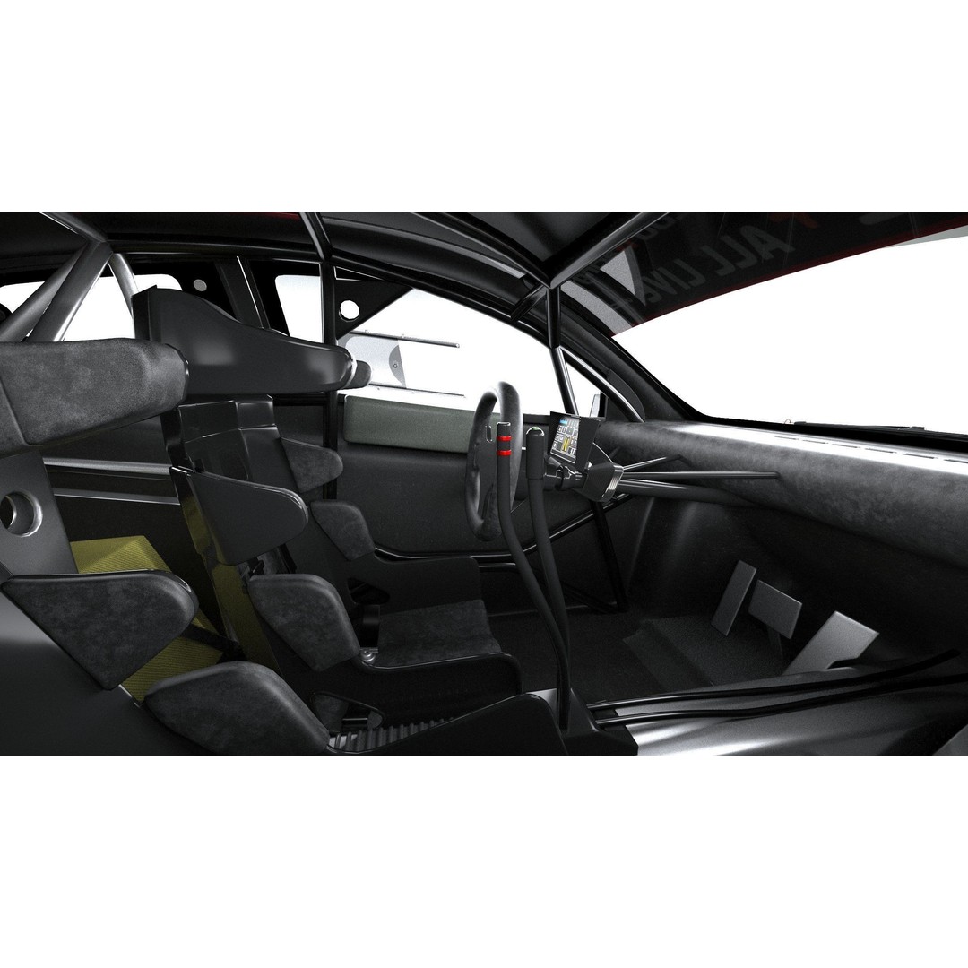 Toyota Yaris GR WRC 2022 3D Model – High Poly Racing Car, FBX, OBJ - View 31
