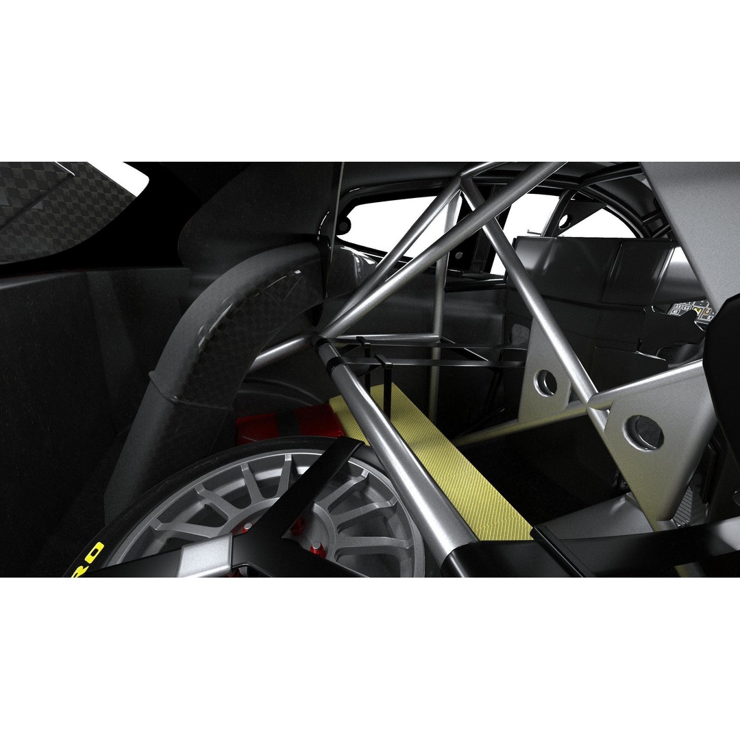 Toyota Yaris GR WRC 2022 3D Model – High Poly Racing Car, FBX, OBJ - View 32