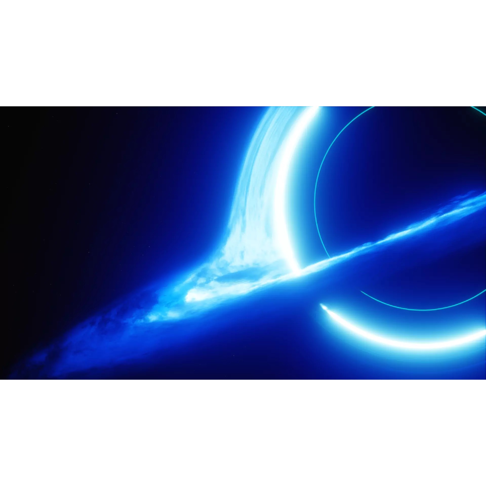Procedural Black Hole - Game-Ready 3D Model - View 2