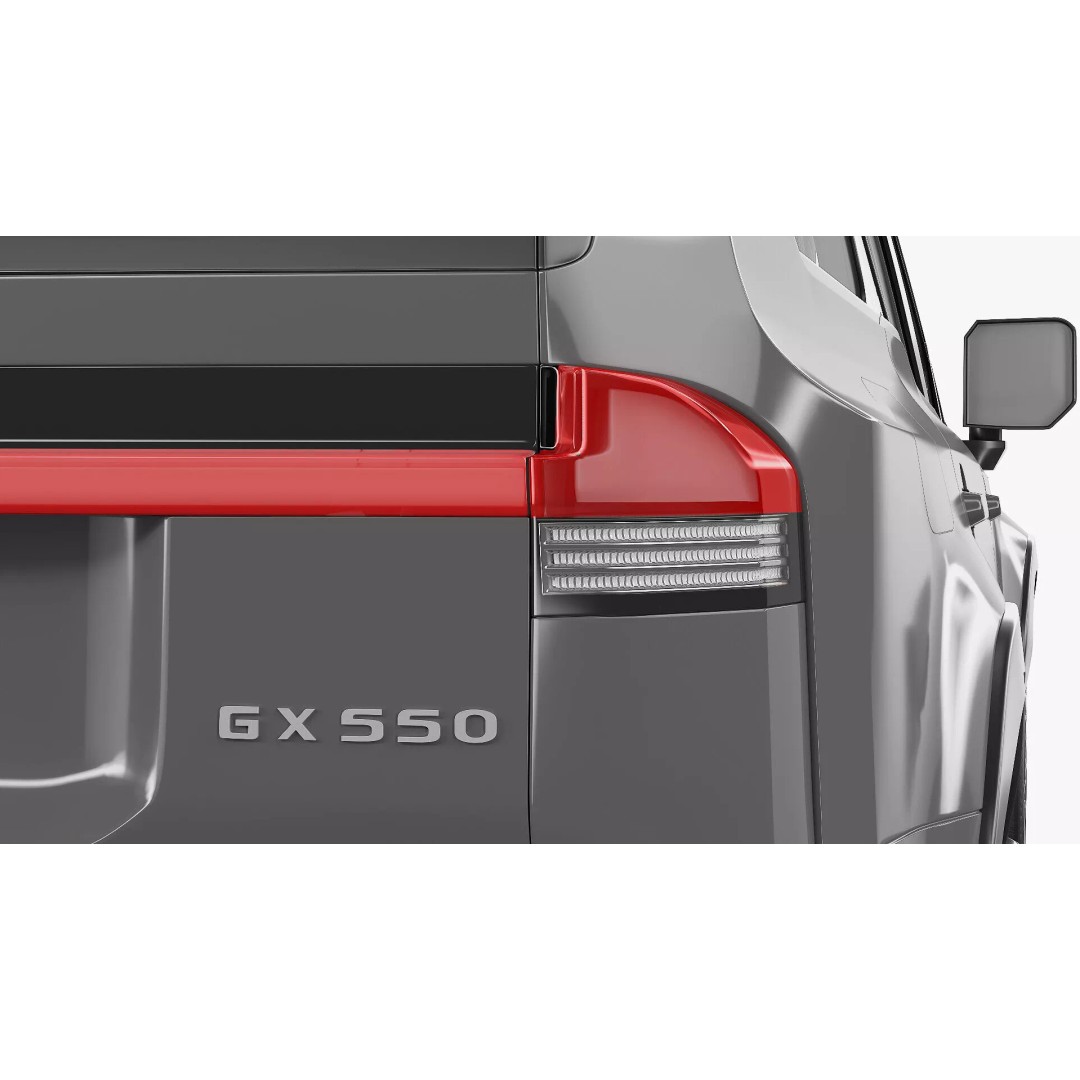 Lexus GX 550 SUV 2024 Gray 3D Model – High Poly PBR Vehicle Asset - View 10