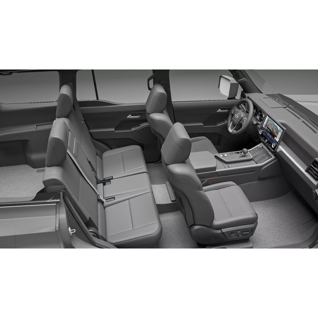 Lexus GX 550 SUV 2024 Gray 3D Model – High Poly PBR Vehicle Asset - View 15