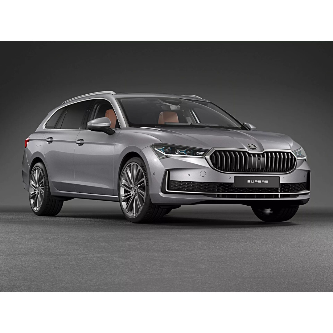 2026 Skoda Superb Combi 3D Model – Photorealistic Vehicle Asset, FBX - View 2