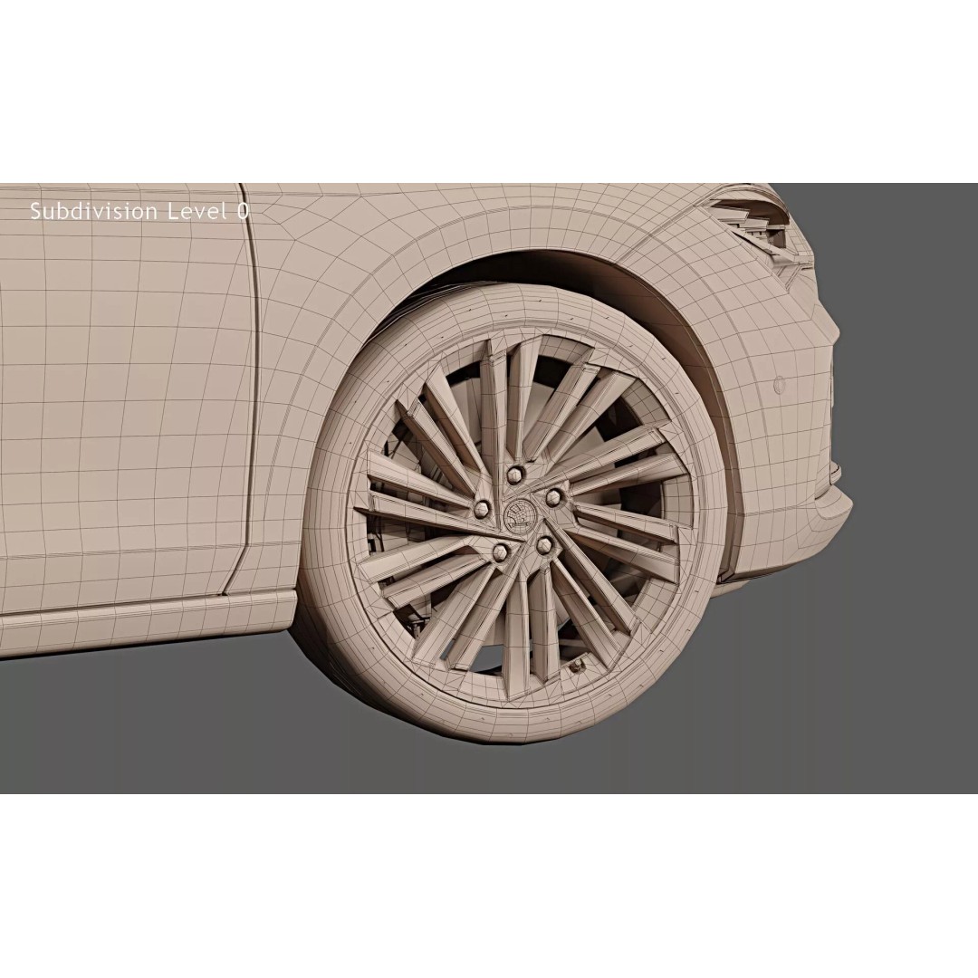 2026 Skoda Superb Combi 3D Model – Photorealistic Vehicle Asset, FBX - View 34