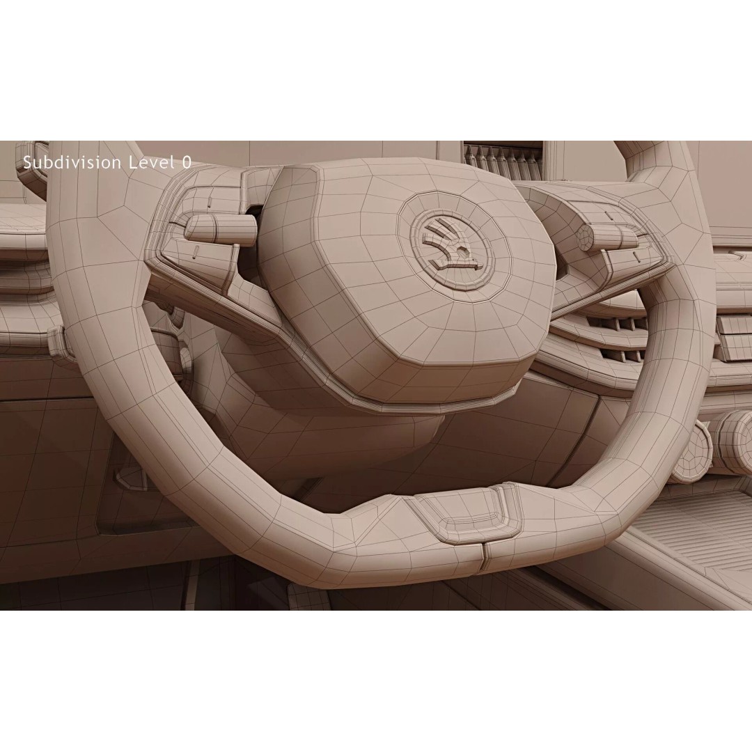 2026 Skoda Superb Combi 3D Model – Photorealistic Vehicle Asset, FBX - View 36