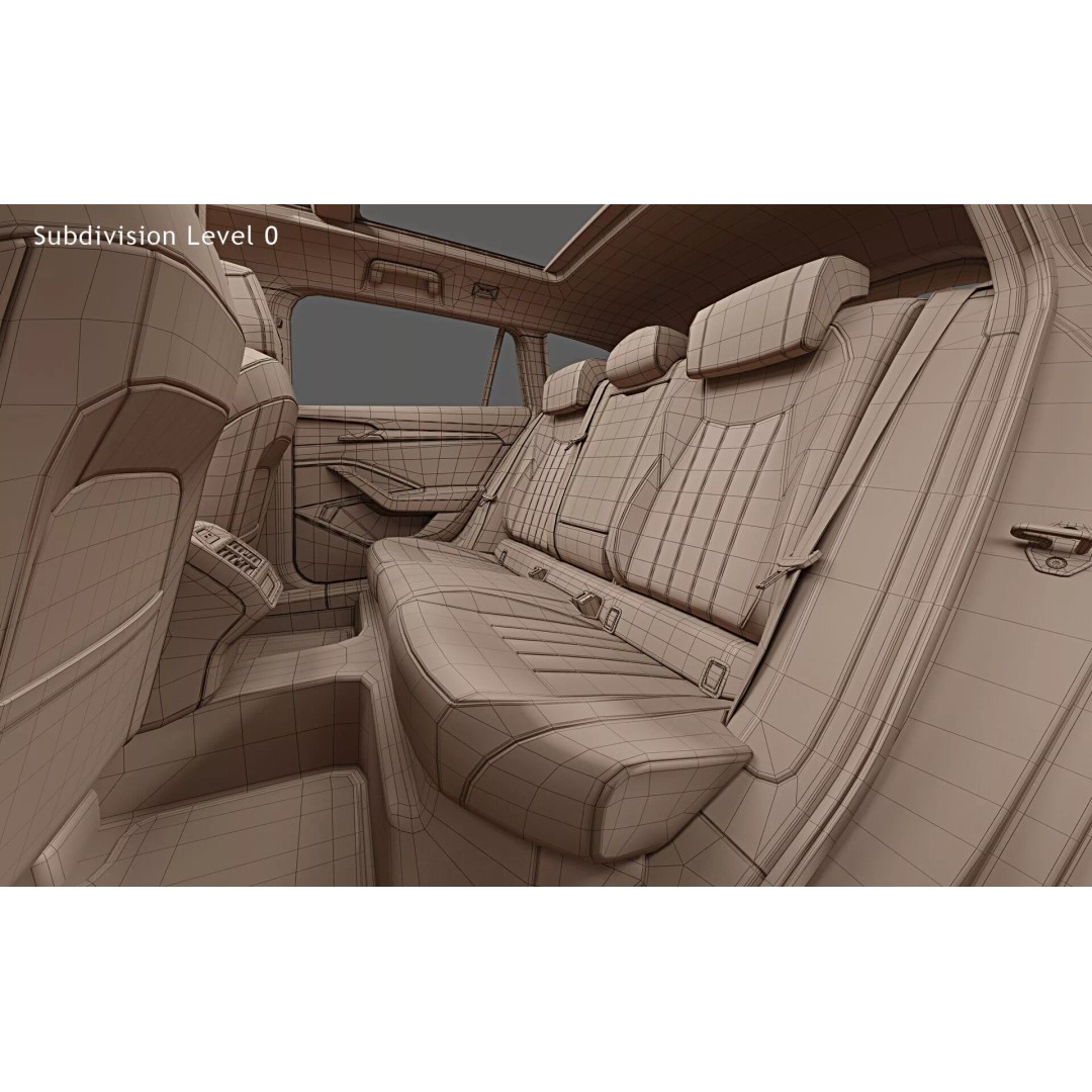 2026 Skoda Superb Combi 3D Model – Photorealistic Vehicle Asset, FBX - View 37