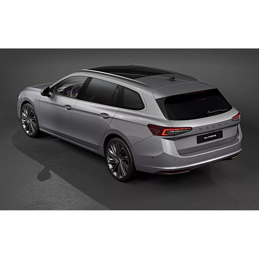 2026 Skoda Superb Combi 3D Model – Photorealistic Vehicle Asset, FBX - View 7