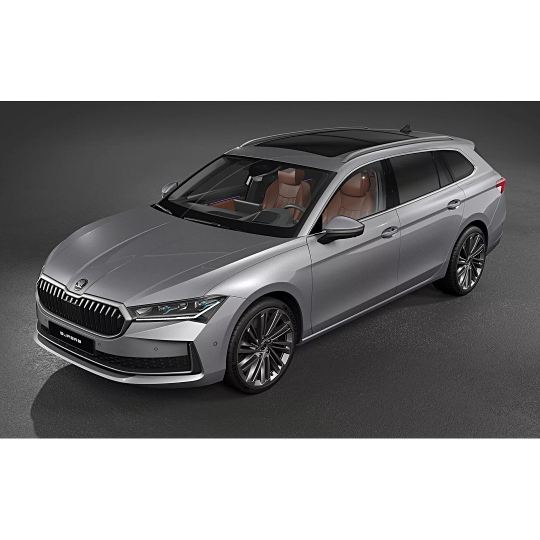 2026 Skoda Superb Combi 3D Model – Photorealistic Vehicle Asset, FBX - View 8
