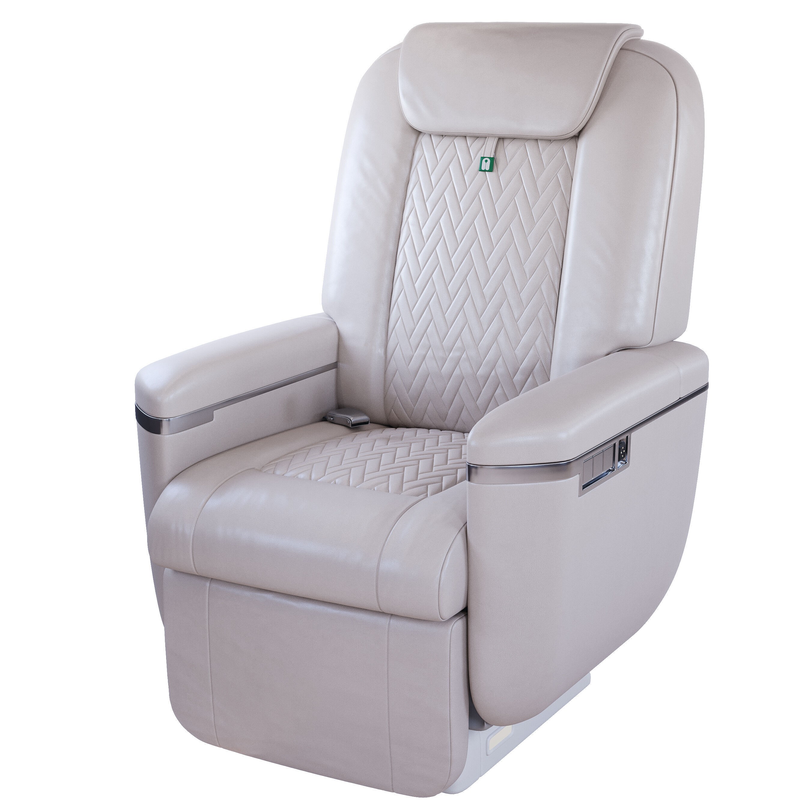 Private Jet Interior - High-Poly 3D Model - View 15