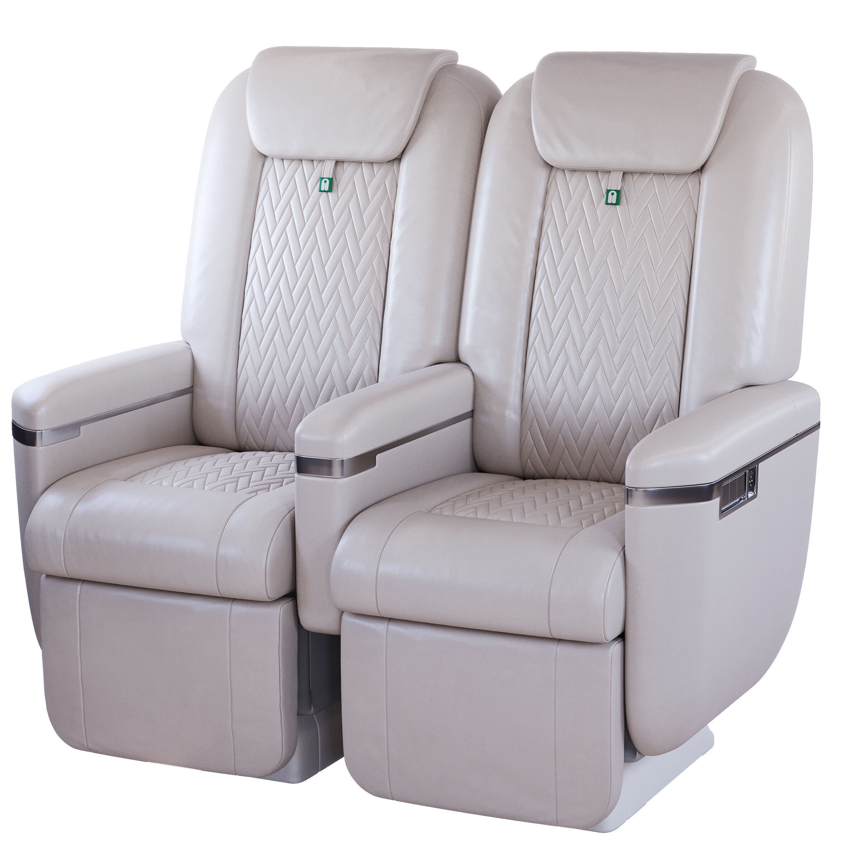 Private Jet Interior - High-Poly 3D Model - View 16