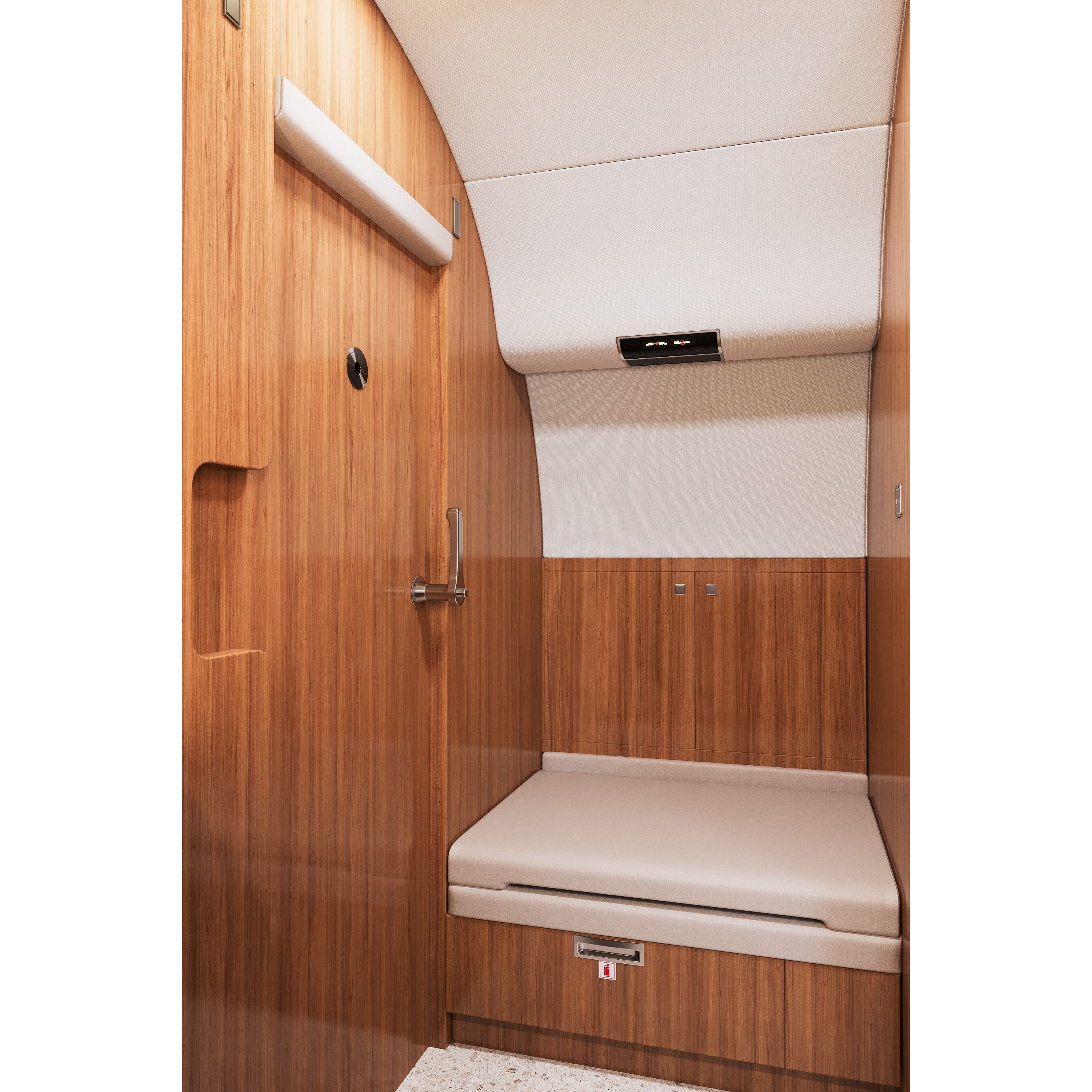 Private Jet Interior - High-Poly 3D Model - View 9