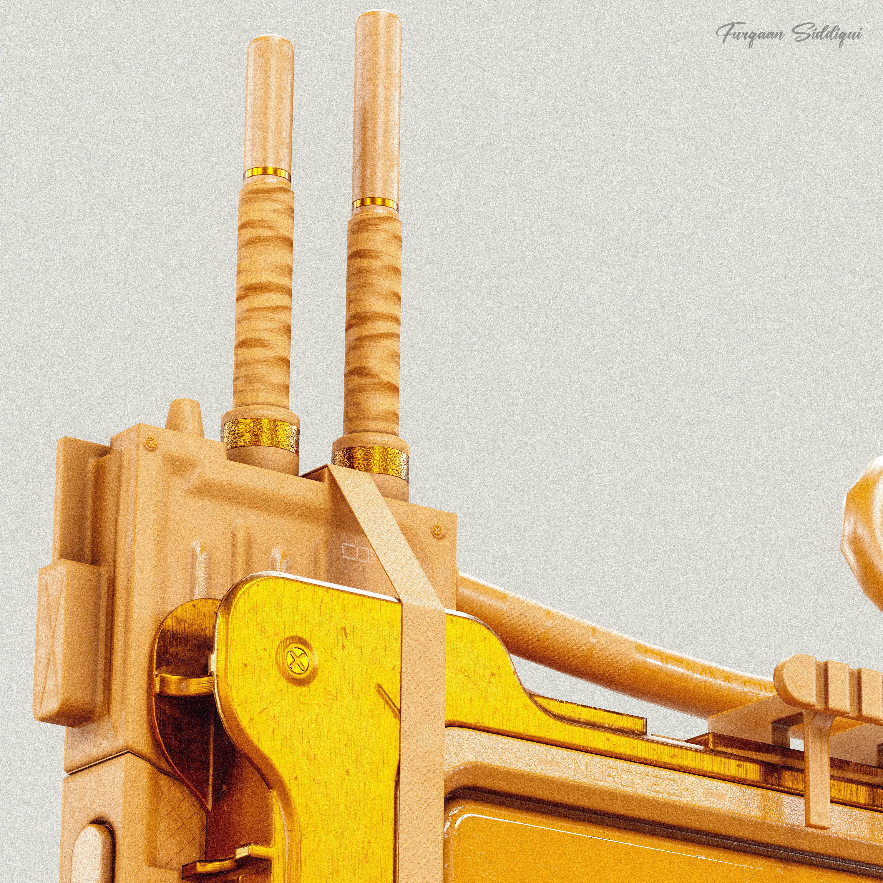 Sci-Fi Controller V15 - Low-Poly Game-Ready 3D Model - View 25